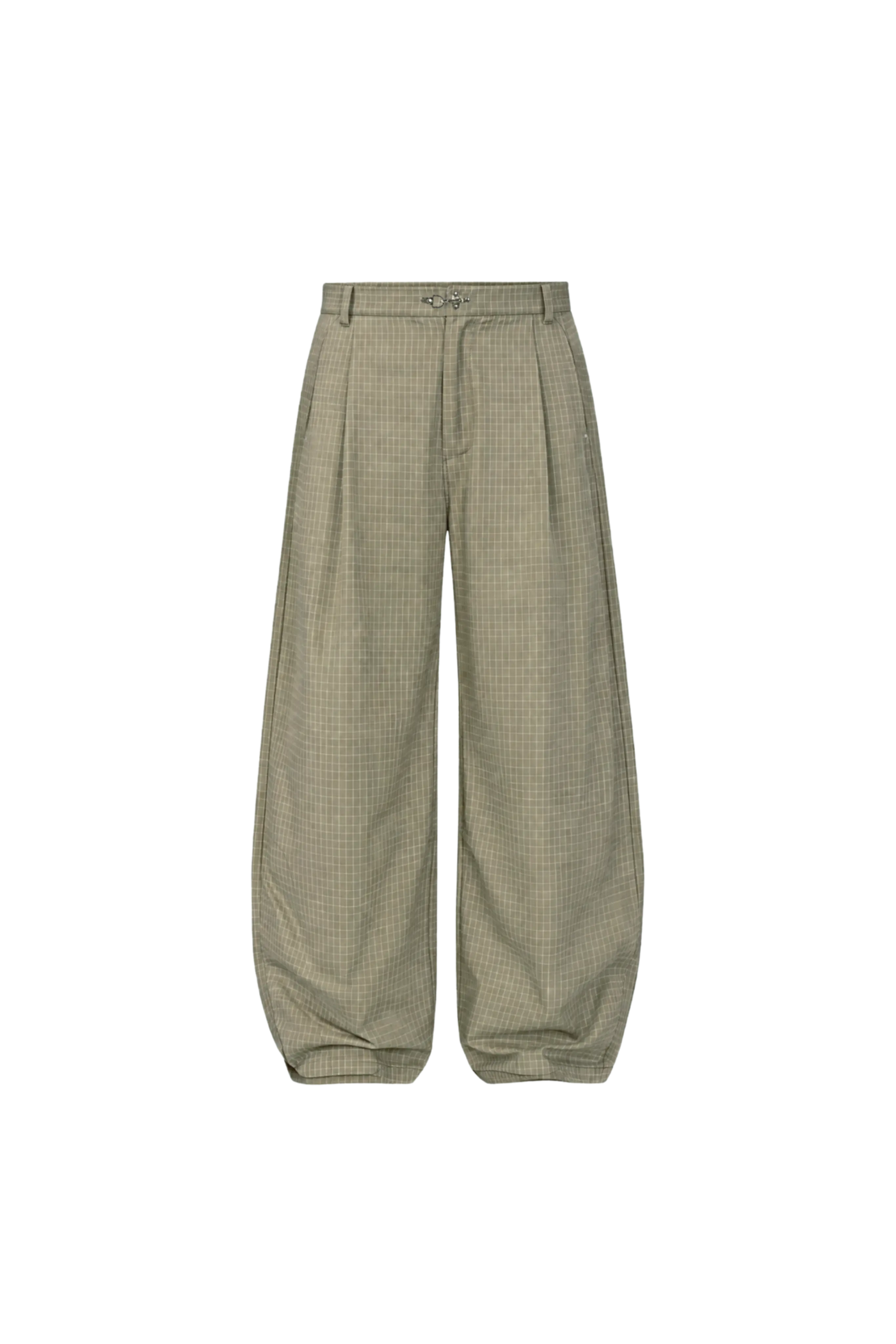 Grid Pant Oat Shade